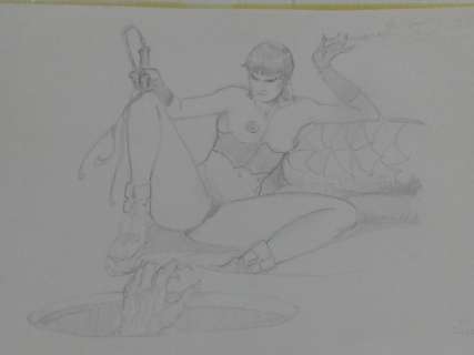 Leone Frollo | Leone Frollo - original artwork " sadomaso’ " firmata - Page volante - Exemplaire unique | Catawiki