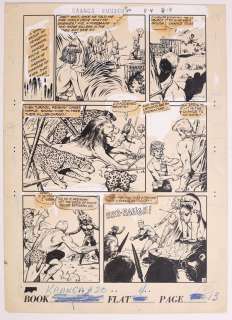 Original Art for Kaanga (1949 Fiction House) Issue 20, Page 12 by Maurice Whiteman | mycomicshop.com