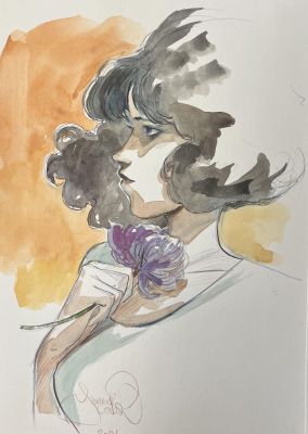 YANNICK CORBOZ - PORTFOLIO 2026 - DÉDICACÉ : PROFIL A L’AQUARELLE | Pulp’s