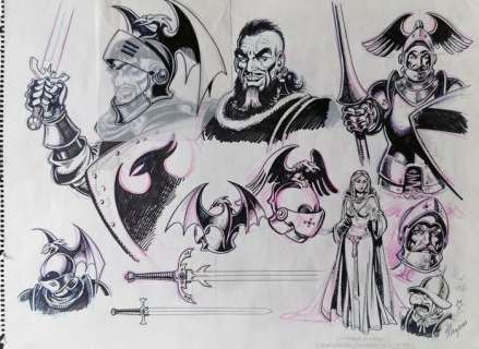 Magnus | Magnus - Studio Originale - Serie notturni "Mezzanotte di morte" - Page volante | Catawiki