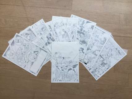 Daniel Torres / Brian Bolland | Torres, Daniel - 9 paginas - historieta completa - Sandman - The Scarlet Ghost - (1993) | Catawiki