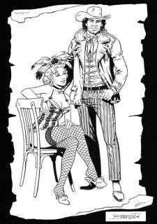 Barletta, Elisabetta | Barletta, Elisabetta - Original drawing - Omaggio a Blueberry e Chihuahua Pearl - (2022) | Catawiki