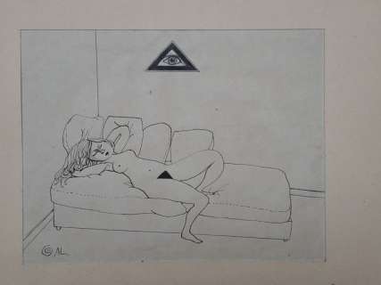 Gal | Gal - Originele cartoon - Formaat: 27,5 x 21,5 cm. | Catawiki