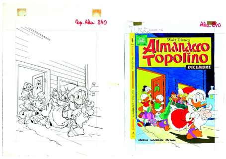 MARCO ROTA  -  Almanacco Topolino n. 240