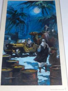 (LB3) DIBUJO ORIGINAL DE BALLESTAR - MEDIDAS DEL DIBUJO 37 X 20 CM, BUEN ESTADO