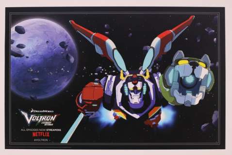 Voltron Legendary Defender Mini Poster | mycomicshop.com