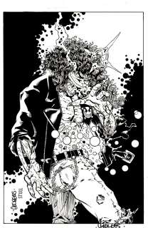 Georges Jeanty - chaos trading card art (awesome evil ernie! )