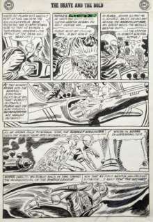 Sekowsky Mike (1923-1989) | SEKOWSKY Mike Â«Justice League of AmericaÂ» Encre de Chine pour la page& | Tessier Sarrou