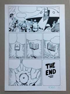 Albert Monteys | Dibujo Original de Albert Monteys, Matadero Cinco | Yojimbo Cómics