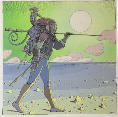 Jean Giraud (Moebius) | The Fool - Escale sur Pharagonescia, Cover, N/D | Philippe Labaune Gallery