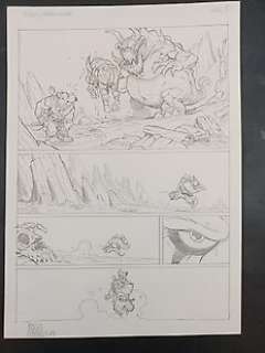 Oscar Martin - Tony Fernandez | Oscar Martin - Tony Fernandez - Solo: Mundo Canibal Reboot - Page volante - Exemplaire unique | Catawiki