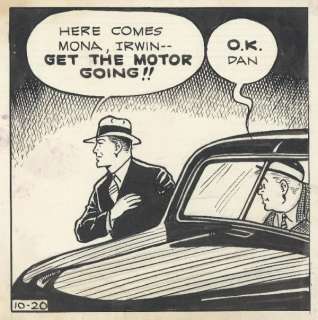 59: Marsh Dan Dunn daily 10/20/38 original art