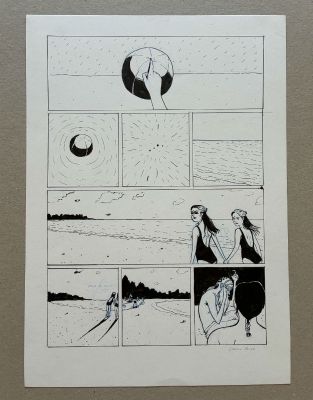 Laura Pérez | Tintas Originales de Laura Pérez | Yojimbo Cómics