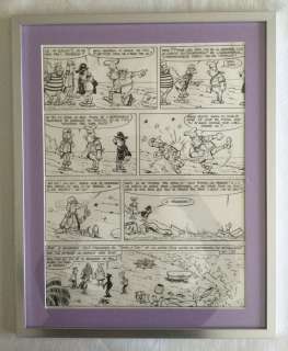 Francis | Francis - Originele pagina - Capitaine Lahuche - Les sept naufragés solitaires - (1976) | Catawiki