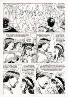 Mitton, Jean-Yves | Mitton, Jean-Yves - Originele pagina - Messalina - Le Sexe et le Glaive - (2012) | Catawiki