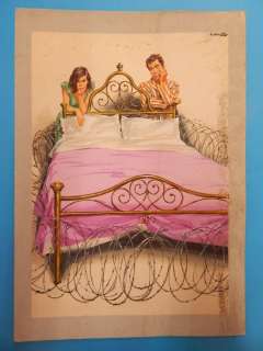 Averardo Ciriello | Bozzetto - Averardo Ciriello - Dipinto Cinematografico Originale - Titolo non reperito - Page volante - Exemplaire unique | Catawiki