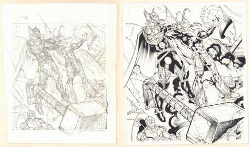 Kevin Sharpe Original Art For Sale | ComicArtTracker