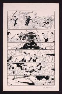 Original Art from New Excalibur #14 (2007), Page 6 Pencils by Jim Calafiore, Inks by Mark McKenna | mycomicshop.com