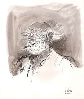 Giraud | Blueberry, illustration Ã  l’encre de Chine et… | Millon