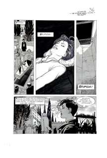 Luigi Di Giammarino | Luigi Di Giammarino - "Esp" Tavola originale - Page volante | Catawiki