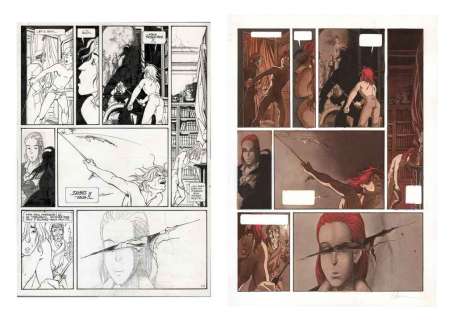 Yslaire - SAMBRE, FAUT-IL QUE NOUS MOURIONS ENSEMBLE... (T.4), GLÉNAT 1996