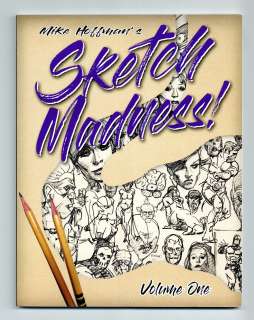 Original Mike Hoffman Sketch and Signed & Sketched Copy of Mike Hoffman’s Sketch Madness Vol. 1 | mycomicshop.com