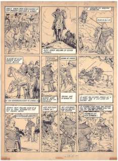 Laudy, Jacques | Laudy, Jacques - De Vier Heemskinderen / La Légende des quatre fils Aymon - original page n°41 + deluxe edition - (1946/2022) | Catawiki