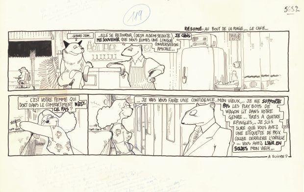 Régis Franc | 1989 - Le café de la plage | Huberty Breyne Gallery