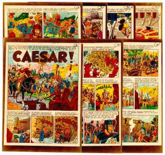 Wood - CAESAR!, FRONTLINE COMBAT #8, SP, 7 Pg Story (1952) | Russ Cochran