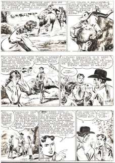 Essegesse | Capitan Miki n. 98 - 2x Tavola Originale EsseGesse - Page volante - Exemplaire unique | Catawiki