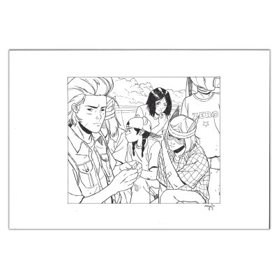 Neyef | Les Enfants Perdus - Illustration originale | Achetez de l’Art