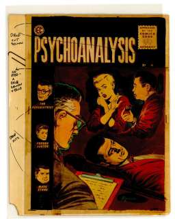 PSYCHOANALYSIS #4, SP Cover (Sep-Oct 1955) | Russ Cochran