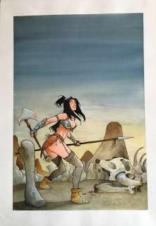 Giuseppe Manunta | Giuseppe Manunta - Illustrazione originale - Page volante - (2006) | Catawiki