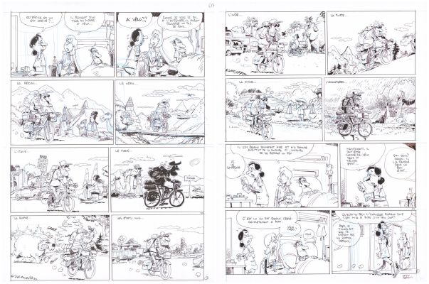 Philippe Bercovici | Les femmes en blanc - Gag 617 | Huberty Breyne Gallery