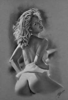 Denis Prenzel | Denis Prenzel - Original drawing - Jana - Size: 29,7 x 42 cm. - (2022) | Catawiki