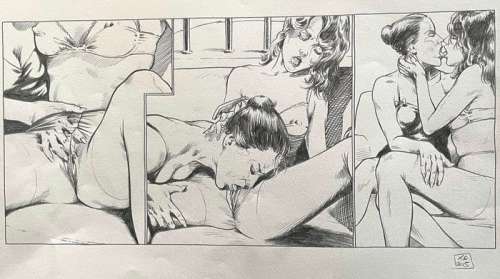 Duvet, Xavier | Xavier Duvet - Original page - Le journal d’une soubrette - Size: 42 x 30 cm. - (2015) | Catawiki