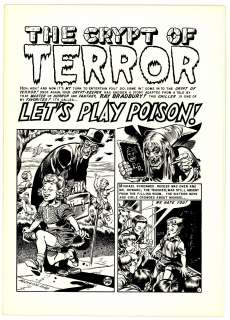 LET’S PLAY POISON!, PORTFOLIO 2, Story Signature | Russ Cochran