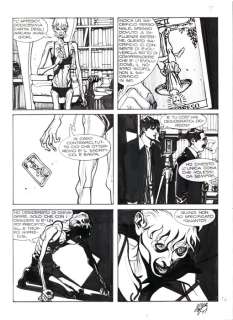 Nicola Mari - | Nicola Mari - Tavola Originale - Dylan Dog n. 234 "l’ultimo arcano" - (2006) | Catawiki