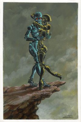 Jean-Michel Nicollet | MEKANOPOLIS – ILLUSTRATION ORIGINALE 007 | Galerie Barbier