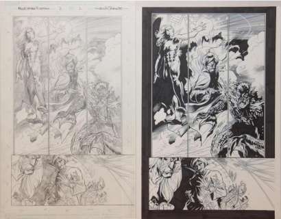 Marcelo Ferreira. Original Comic Art (2) Pages