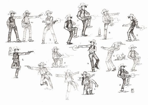 Brüno | Lucky Luke, 2025 - Dakota 1880 | Huberty Breyne Gallery