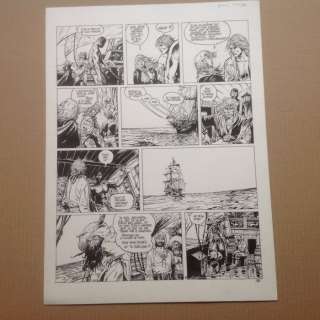 Franz | Original page (p.38)  - Compagnons de fortune 2  - Au milieu de nulle part  - (2002) | Catawiki