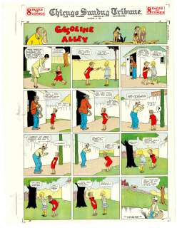 King - Gasoline Alley Sunday Page Color Proof (10/17/1926) | Russ Cochran
