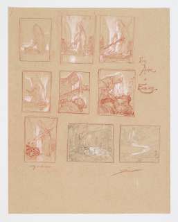 King Arthur and Excalibur Preliminary Art by Donato Giancola | mycomicshop.com