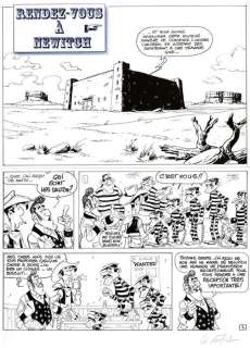 Formosa, Gil | Formosa, Gil - Planche originale - Hommage Ã  Morris - (1999) | Catawiki