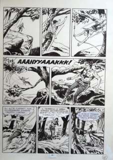 Franco Donatelli | Franco Donatelli - Tavola originale - Zagor n. 221 "Colpo su colpo" - (1983) | Catawiki