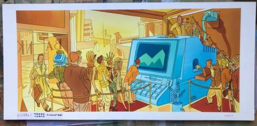 Torres, Daniel | Torres, Daniel - IlustraciÃ³n a color - Finanztest - (1991) | Catawiki