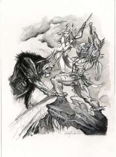 Formosa, Gil | Formosa, Gil - Dessin original préparatoire - Couverture - Conan 7 - (2001) | Catawiki