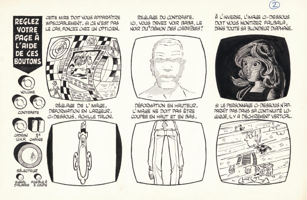 Marcel Gotlib | 1968 - Pages actualités télévision 1 | Huberty Breyne Gallery