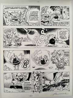 Giorgio Sommacal | Giorgio Sommacal - tavola originale Cattivik n. 16 | Catawiki